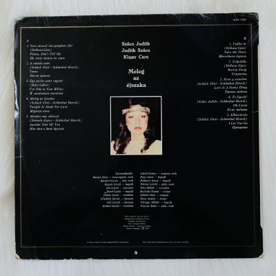 Szűcs Judith bakelit lemez