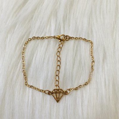 Gyémántmintás karkötő