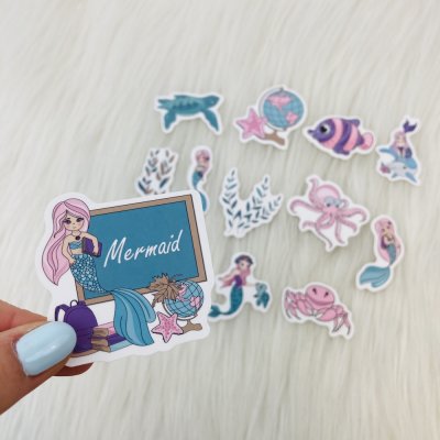 Mermaid matrica szett