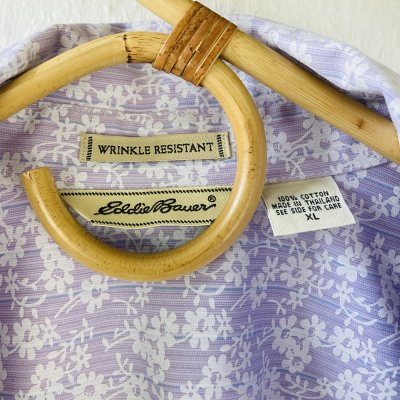 Lila virágos vintage ing