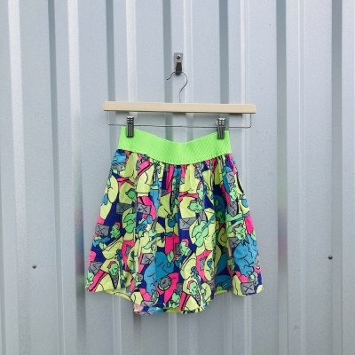 Neon Vintage miniszoknya