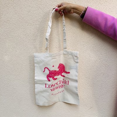 Lovechild Vintage tigris totebag