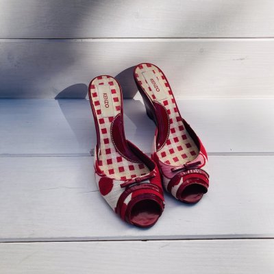 Kenzo piros cipellő