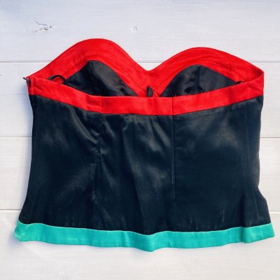 Fekete Betty Barclay fűző top