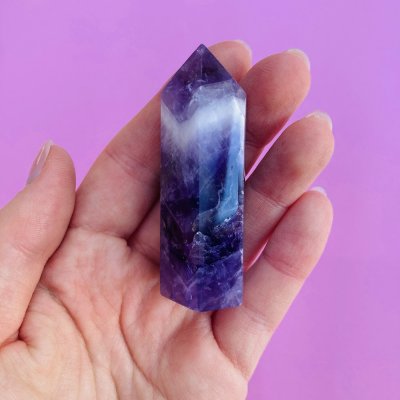 Ametiszt ásvány csúcs