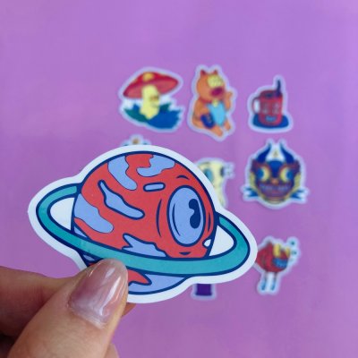 Szemesék matrica csomag