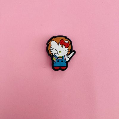 Para Hello Kitty crocs papucs pin