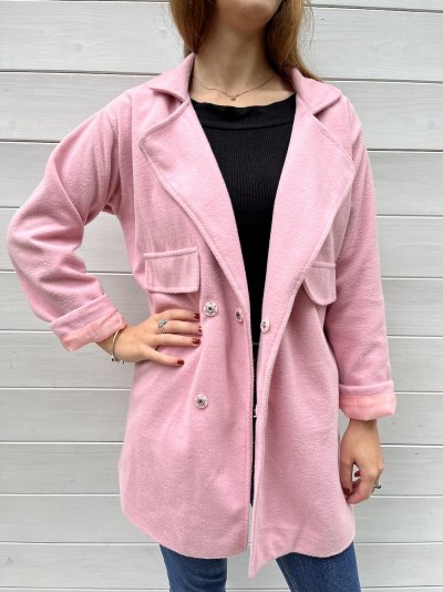 Pink szövetkabát