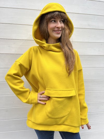 Sárga Non+ pulóver