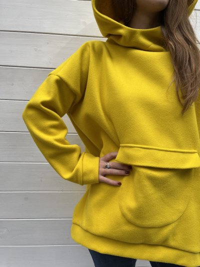 Sárga Non+ pulóver