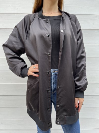 Fekete Monkl bomber kabát