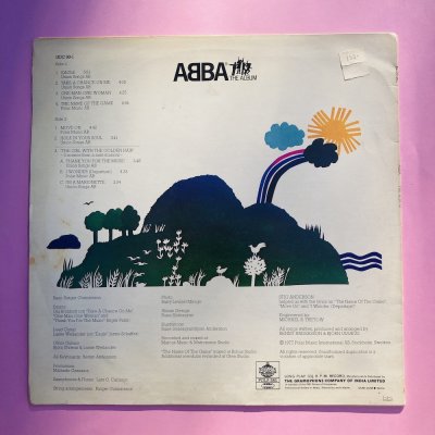 ABBA bakelit lemez