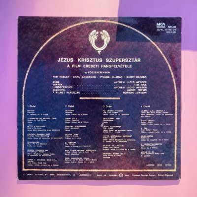 Jesus Christ Superstar bakelit lemez