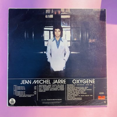 Jean Michel Jarre bakelit lemez