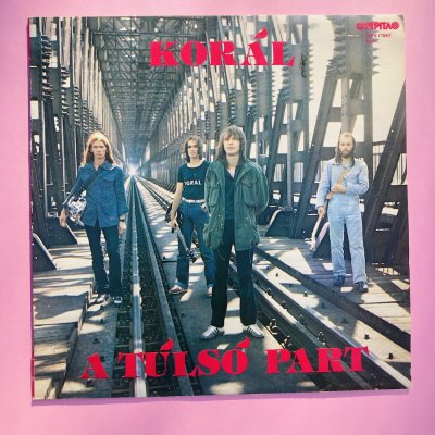 Korál bakelit lemez