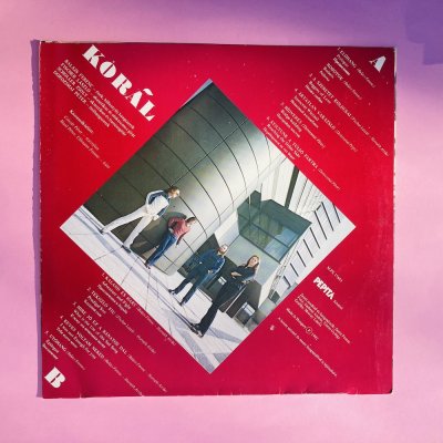 Korál bakelit lemez