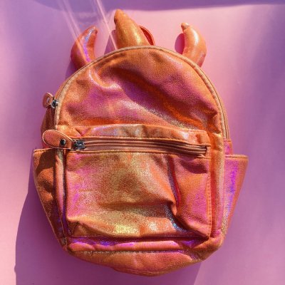 Szarvas irizáló kistáska