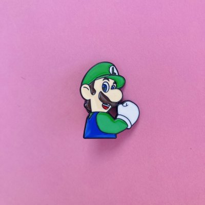 Supermarios kitűző