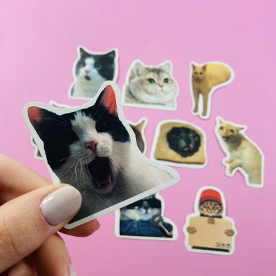 Macskás matrica csomag