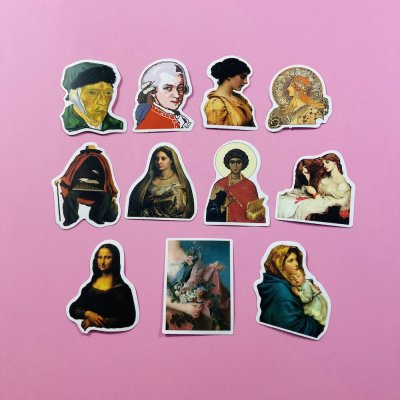 Művész matrica csomag