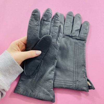 Bőr Vintage kesztyű