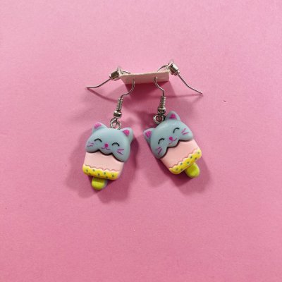 Cicafagyi fülbevaló