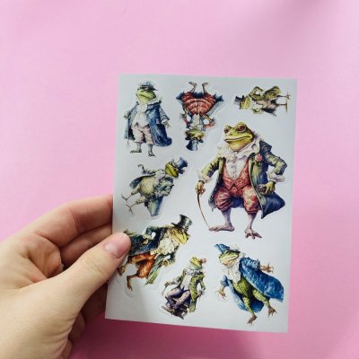 Békás matrica csomag