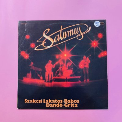 Saturnus bakelit lemez