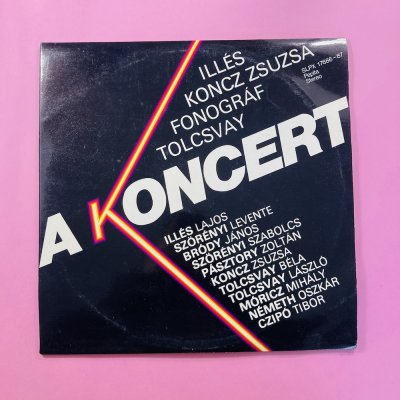 Koncert bakelit lemezek