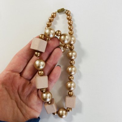 Vintage gyöngyös nyaklánc